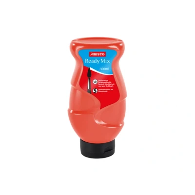 Afbeelding van Verf Aristo Ready Mix 500ml briljant rood