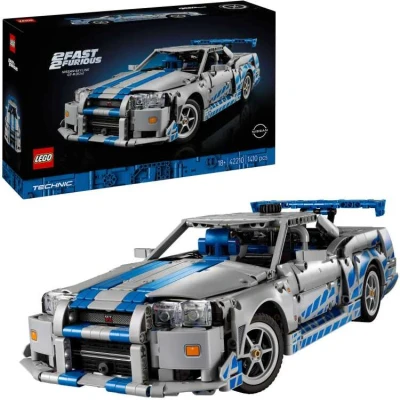 Afbeelding van LEGO 42210 2 Fast Furious Nissan Skyline GT R (R34) Flitzer (42210, Technic)