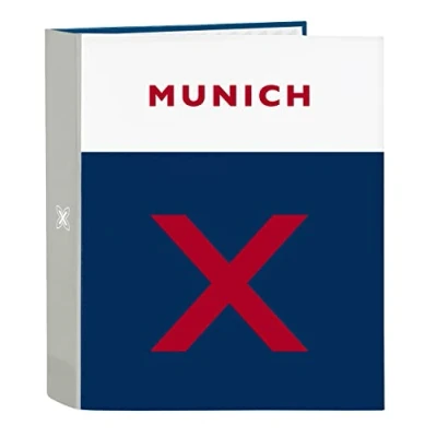 Afbeelding van Ringmap Munich College Grijs A4 (27 x 33 6 cm)