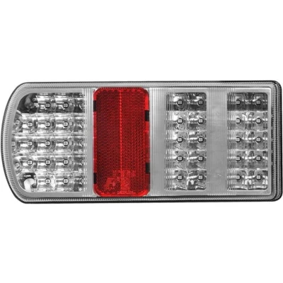 Afbeelding van Pro Plus Achterlicht Aanhangwagen Caravan 5 Functies 225 x 105 mm 43 LED Links blister