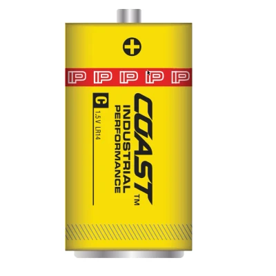 Afbeelding van Coast Industrial Performance C Alkaline Batterij 2 stuks