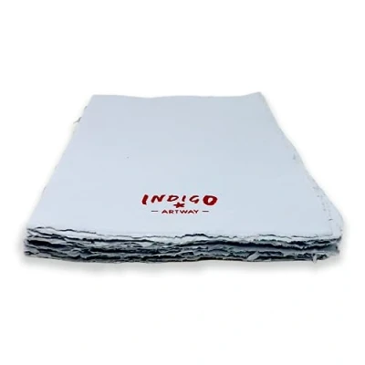 Afbeelding van Artway Indigo Handgemaakte 100% Katoen Rag Boek Blok 200gsm Mid Textuur A4 Licht