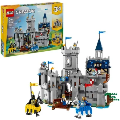 Afbeelding van LEGO Creator 31168 Middeleeuws Kasteel Met Ridders Te Paard