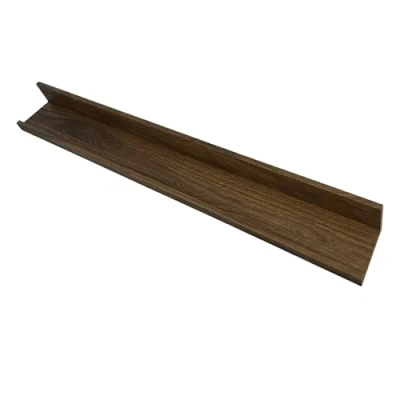 Afbeelding van BD ART Wandrek, zwevende plank, voor fotolijsten, boeken, 50 cm, walnoot, 1 delige set, plank presentatie, decoraties woonkamer, keuken, werkkamer