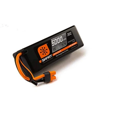 Afbeelding van 11,1 V 5000mAh 3S 30C Smart hardcase LiPo accu: IC3