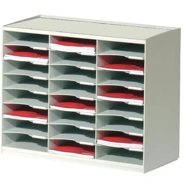 Afbeelding van Sorteerrek Paperflow evolution 24 vakken, ft 54,8 x 67,4 30,8 cm