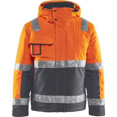 Afbeelding van Blaklader Winterjas High Vis 4870 1987 Oranje/Medium Grijs 4XL