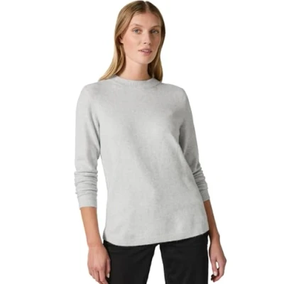 Afbeelding van CECIL Fijn gebreide trui, Soft Silver Melange, 17