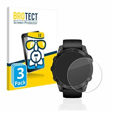 Afbeelding van BROTECT Glas Screen Protector voor Garmin Epix Pro (Gen 2) (47 mm) (3 Stuks) Schermbeschermer [9H Hardheid, Beschermglas Folie niet Gehard Glas]