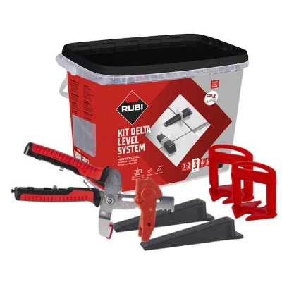 Afbeelding van Rubi Delta Levelling starterskit 3 mm (100 clips + 100 keggen)