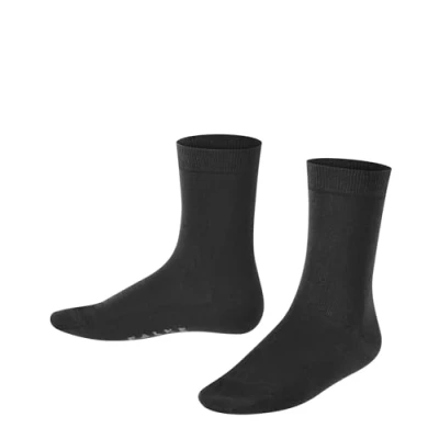 Afbeelding van Falke Cotton Finesse UNI Sokken voor kinderen, Maat: 39 42, Black