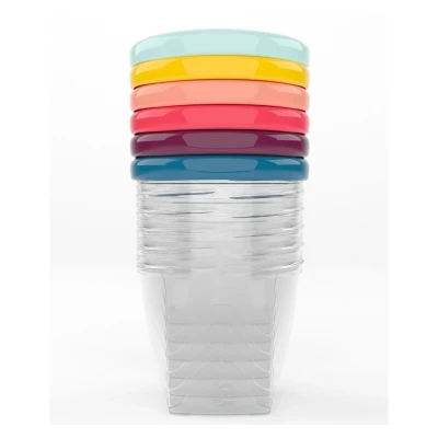 Afbeelding van Babymoov Babybols 250 ml Bewaarbakjes 6 stuks A004309