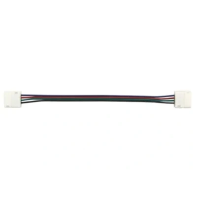 Afbeelding van KABEL MET PUSH CONNECTOREN VOOR FLEXIBELE LED STRIP 10 mm RGB KLEUR