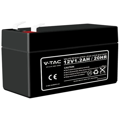 Afbeelding van V TAC VT 1.2 12 Elektrisch systeem 1,3 AH loodzuuraccu&#039;s 5 jaar