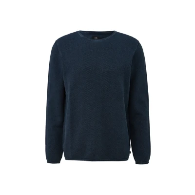 Afbeelding van QS Trui, Heren, Maat: XS, Tiefblau