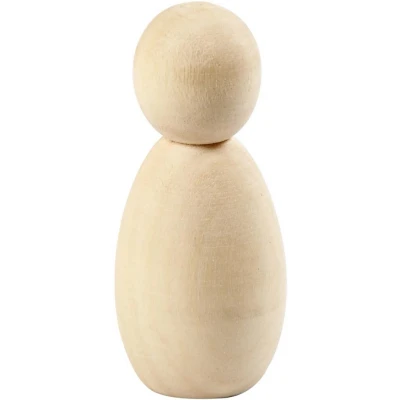 Afbeelding van Lijf, h: 6 cm, populier, 5stuks