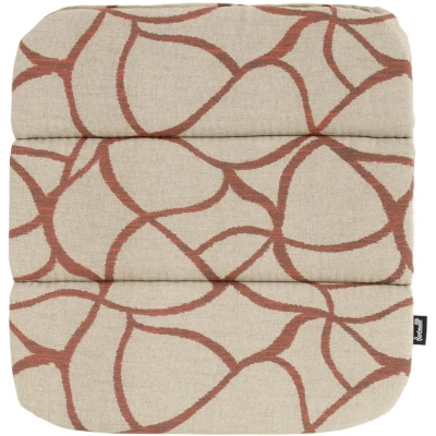Afbeelding van Zitkussen Hartman Delphine Pearl Orange (44 x 40 cm)