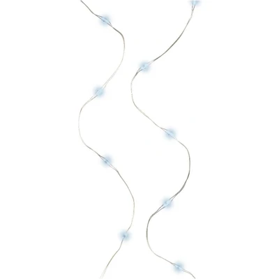 Afbeelding van Lumineo Draadverlichting micro 40 lampjes LED helder wit Lichtsnoeren