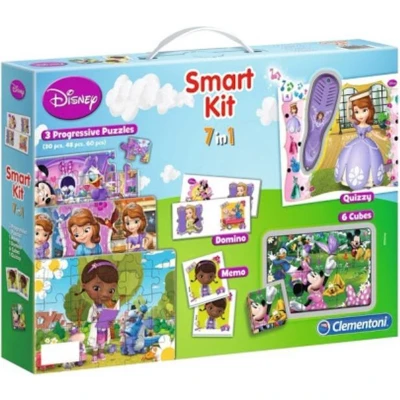 Afbeelding van Clementoni Puzzels Disney Smart kit 7 in 1