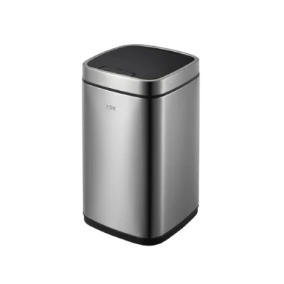 Afbeelding van Afvalbak EKO Perfect Sensor 12L Zilver