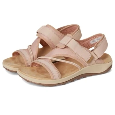 Afbeelding van Merrell Terran 4 Backstrap Outdoorsandalen, Dames, Maat: 39, Powder Leer en textiel