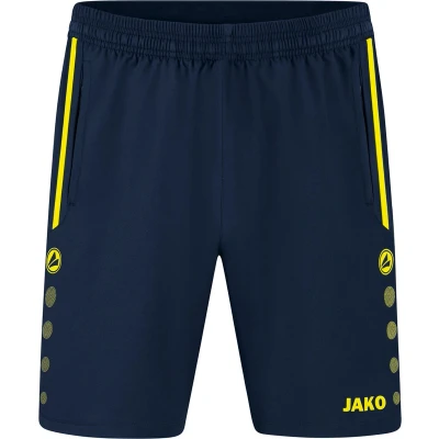 Afbeelding van JAKO Short Allround Marine/fluogeel
