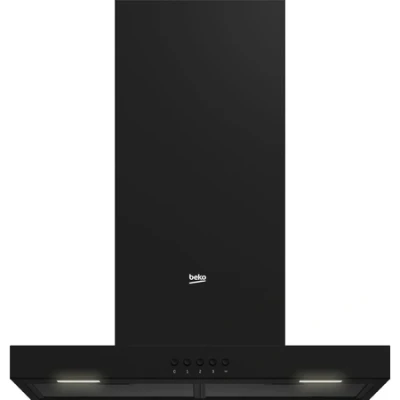 Afbeelding van Beko BHCB66622BBB afzuigkap Zwart Wandschouwkap Breedte 59.8 cm Afzuigcapaciteit 613 m3/h