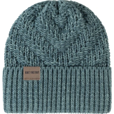Afbeelding van Knit Factory Sally Muts, Maat: One Size, Laurel stone green
