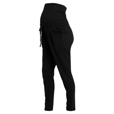 Afbeelding van MAMALICIOUS high waist broek MLLIF zwart