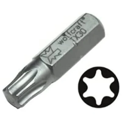 Afbeelding van Wolfcraft 2447000 Bitset 7 delig Binnen zesrond (TX)