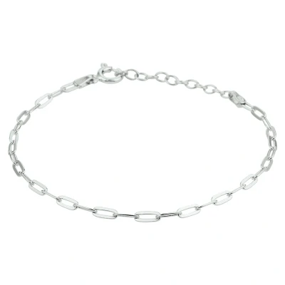 Afbeelding van Armband Zilver Anker 2,4 mm x 13 19 cm lang