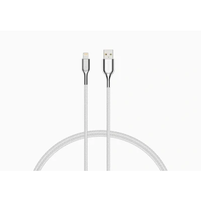 Afbeelding van Cygnett Armoured Braided Lightning to USB Cable 2m Black