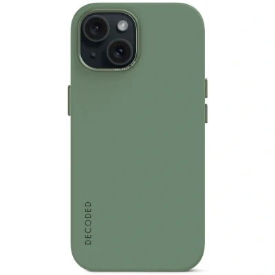 Afbeelding van Decoded Anti Microbial Silicone Backcover Laos Sage Leaf Green