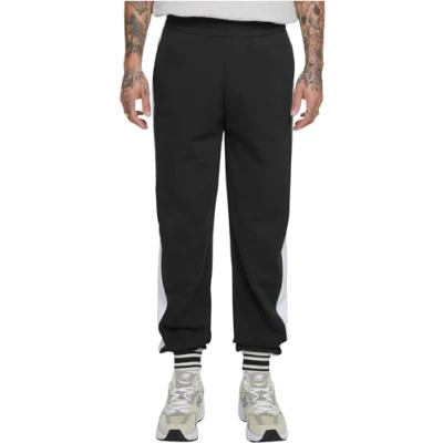 Afbeelding van Urban Classics Retro Trainingsbroek, Heren, Maat: 4XL, Black