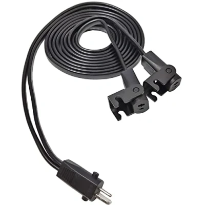 Afbeelding van Huachuang Y type splitter/1 naar 2 netsnoer/1 mannetje vrouwtje verlengsnoer converter/1 cm splitter AC/DC/geschikt voor fauteuiladapter/fauteuil batterij/Adapter 29V 2A