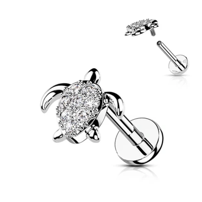 Afbeelding van piercing turtle 8 mm