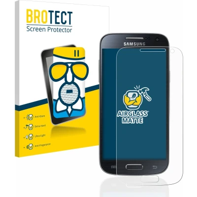 Afbeelding van BROTECT Screenprotector voor Samsung Galaxy S4 Mini Folie Beschermfolie Beschermglas matte