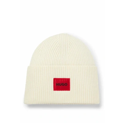 Afbeelding van HUGO Saffa Muts, Maat: One Size, Natural eighteen