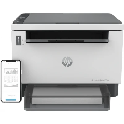 Afbeelding van HP LaserJet Tank MFP 1604w printer, Zwart wit, Printer voor Bedrijf, Printen, kopiëren, scannen, Sc