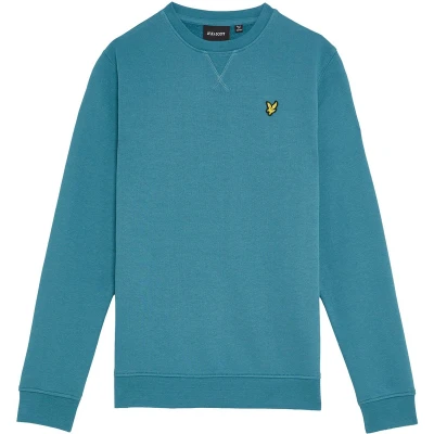 Afbeelding van Lyle &amp; Scott MLB2000V Sweater Junior Blue Storm 140 Blauw Truien Vesten