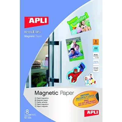 Afbeelding van Printpapier Apli Magnetisch A4 8 Vellen