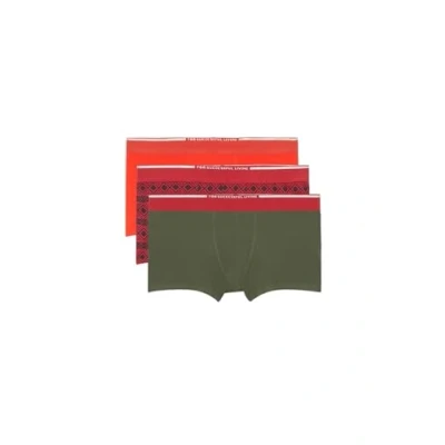 Afbeelding van Diesel Boxershorts voor heren, UMBX KORYTHREEPACK, verpakking van 3 stuks, meerkleurig (zwart, rood, bordeaux 02), L