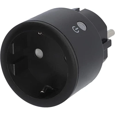 Afbeelding van UNITEC Wifi tussenstekker voor binnen, WLAN smart stopcontact, met timer en timer, spraakbesturing app, IP20, 1 stuk