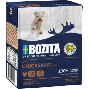 Afbeelding van Bozita Hapjes in Gelei 24 x 370 g Hondenvoer Kip