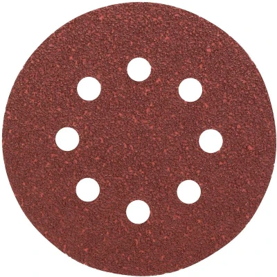 Afbeelding van Bosch Accessoires Schuurblad Ø125mm G40 WP 8 Gaten Velc 5 stuks 2609256A22
