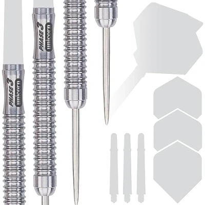 Afbeelding van Unicorn Purist Evolution Phase 3 Curve Natural 90% Dartpijlen Darts