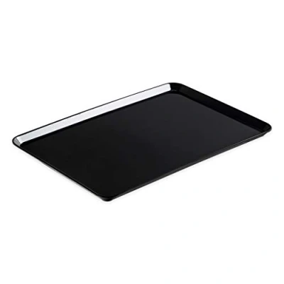 Afbeelding van thermohauser Serveerdienblad van melamine zwart, 42,0 x 28,0 cm
