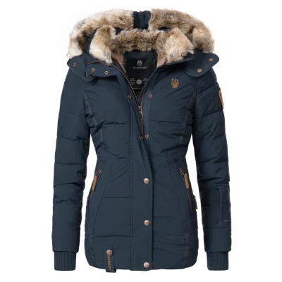 Afbeelding van Marikoo Nekoo Winterjas, Dames, Maat: Small, Blue