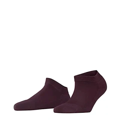 Afbeelding van FALKE Dames Korte sokken ClimaWool W SN Wol Lyocell Kort eenkleurig 1 Paar, Rood (Barolo 8596), 41 42