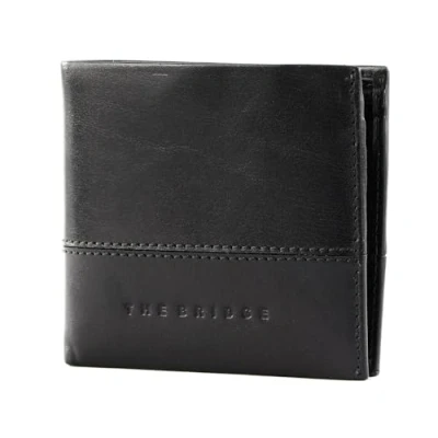 Afbeelding van The Bridge Portemonnee, Heren, Maat: One Size, Nero
